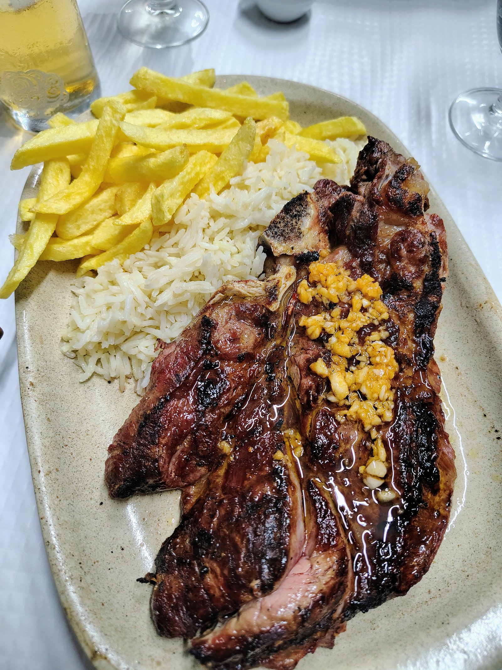 Bife à Casa com Ovo Estrelado